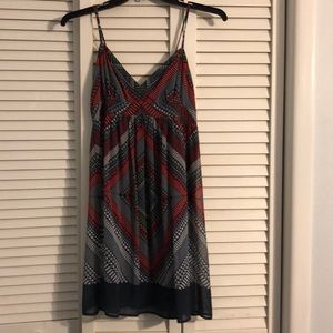 Spaghetti strap mini dress